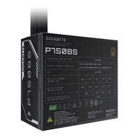 Gigabyte 750W 80+ Bronze Certified Power Supply, Silent 120mm FDB Fan, Soft-Textured Cables, Single +12V Rail, Advanced Protection, 3-Year Warranty
