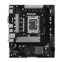ASRock H810M-X Intel Socket 1851 Motherboard, 2x DDR5 DIMM Slots, 1x M.2 Socket, 2.5G LAN, 1x HDMI Port / 1x DisplayPort