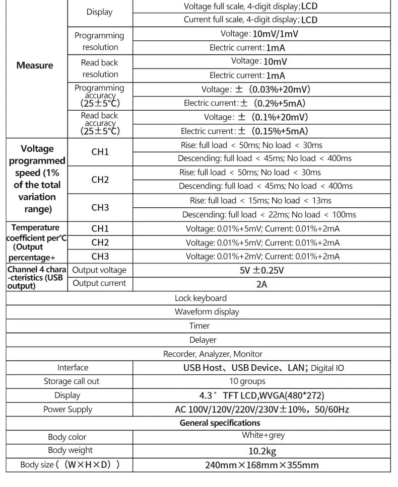 UNI-T UDP3305-E Programmable Adjustable DC Power Supply