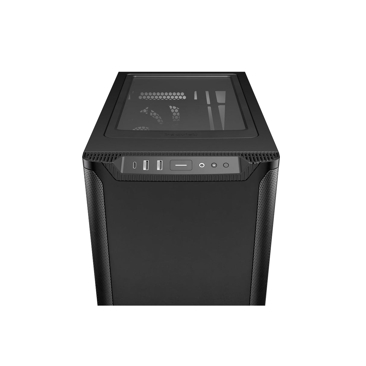be quiet! Pure Base 501 ATX Mid Tower PC Case – Sleek Black Design, High-Airflow with 2 x Pure Wings 3 140mm Fans, USB-C Front Port, Water-Cooling Ready, Tool-Free Installation, Noise-Optimized