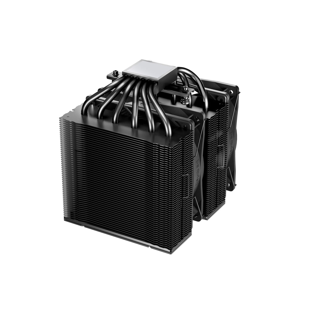 be quiet! Pure Rock Pro 3 CPU Cooler, Black, Universal Socket, 2 x Pure Wings Fans, 2000RPM, only 34.8dB(A) at maximum fan speed, 250W TDP, 3-year manufacturer's warranty