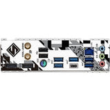 ASRock B760M Steel Legend WiFi Intel 1700 Socket Motherboard, Micro-ATX, 4x DDR5 Slots, 3x M.2 Sockets, Fitted I/O Shield, 2.5GbE LAN, Wi-Fi 6E, 1x DisplayPort / 1x HDMI Port