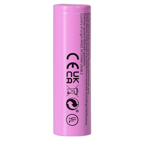 18650/R280 Flat Tip Rechargeable Lithium-Ion Battery