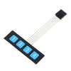 1x4 Membranknappsats