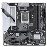 Gigabyte B760M GAMING PLUS WIFI DDR4 Intel 1700 Socket Motherboard, Micro-ATX, 4x DDR4 Slots, 2x M.2 Sockets, Fitted I/O Shield, GbE LAN, Wi-Fi 6, 1x DisplayPort / 1x HDMI Port