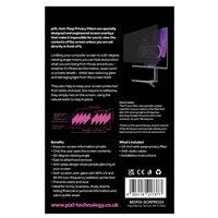 piXL 24-Inch Monitor Security Privacy Screen/ Privacy Filter, Anti-Glare, Anti-Peep, Anti-Static & Blackout
