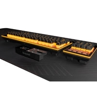 Be Quiet! Dark Mount Silent Tactile Modular ARGB Gaming Keyboard with 8 Customisable Display Keys, Silent Tactile Black Switches, Detachable Numpad & Stream Dock