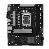 ASRock H810M-X WIFI Intel Socket 1851 Motherboard, 2x DDR5 DIMM Slots, 1x M.2 Socket, 2.5G LAN, WiFi 5, 1x HDMI Port / 1x DisplayPort