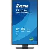iiyama XB2792HSU-B1 27-Inch Eco IPS LCD, 120Hz, 1ms, Eyesafe & EyeComfort Certified, 1920x1080, 300 cd/m (2) Brightness, 1x HDMI,1 x DisplayPort, 2 x USB, 2 x 2W Speakers, TCO10, TUV-GS, Epeat Silver, Height Adjustable Stand