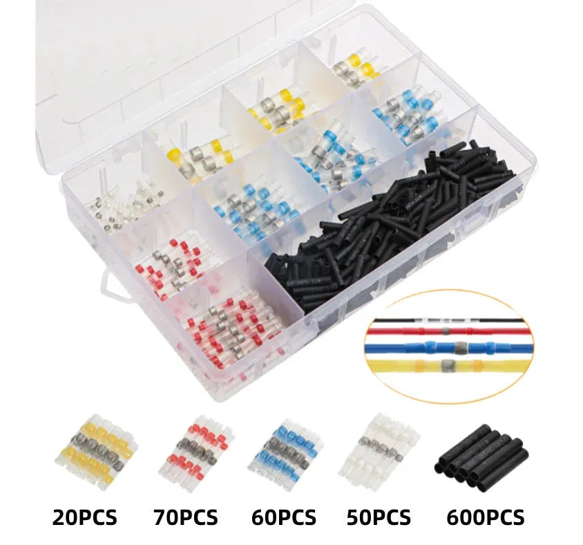 800pcs Solder Heat Shrink Set