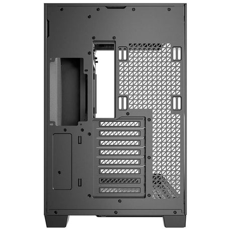 ANTEC Constellation C8 Dual Chamber Case, Gaming, Curve Wood, Full Tower, 2 x USB 3.0 / 1 x USB Type-C, Super wide angle single curved glass with exotic wood, E-ATX, ATX, Micro ATX, ITX