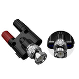 BNC Male to 4mm Red and Black Banana Plug