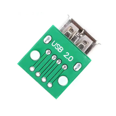 Female USB 2.0 Breakout Board