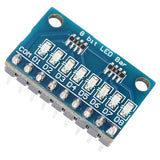 8-Bit Red Common Cathode LED Bar Graph Module
