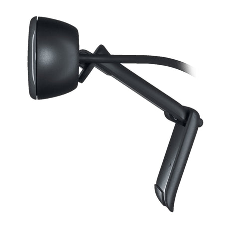 Logitech C270 HD Webcam, HD 720p/30fps, Widescreen HD Video Calling, HD Light Correction, Noise-Reducing Mic, For Skype, FaceTime, Hangouts, WebEx, PC/Mac/Laptop/Macbook/Tablet, Black