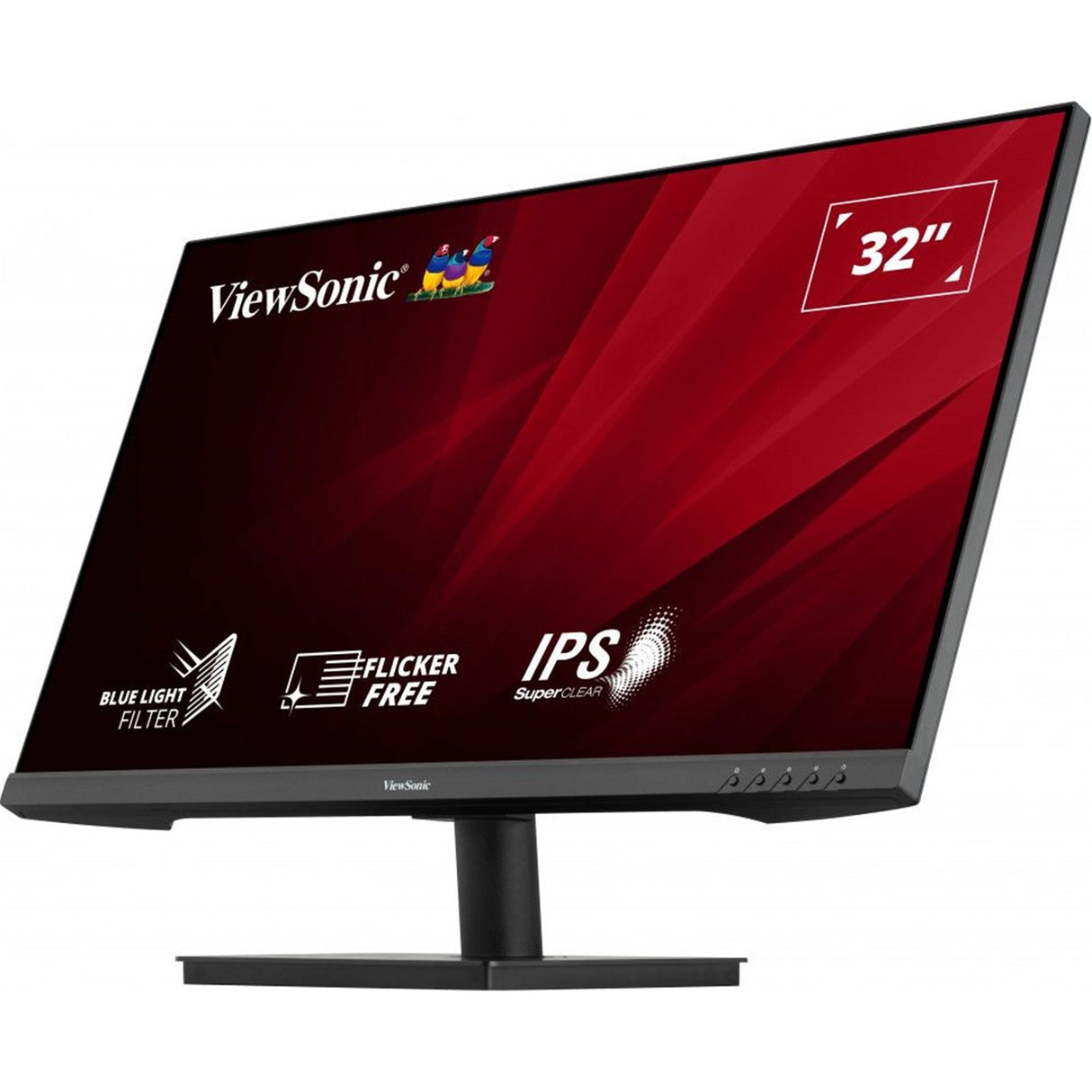 Viewsonic VA3209-MH 32 Inch IPS Frameless Monitor, 75Hz, 4ms, VGA, HDMI, HD, Full HD 1080p, Built-In Speakers, VESA