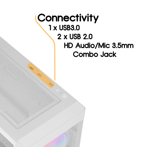 VIDA Zephyr V2 Tower White