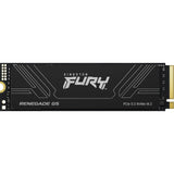 Kingston FURY Renegade (SFYR2S/4T0 ) 4TB NVMe SSD, M.2 Interface, PCIe 5.0 x4 NVMe, 2280, Up to 14,800MB/s read, 14,000MB/s write, Limited 5-year warranty with free technical support.