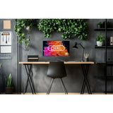 piXL PXD24VH 24 Inch Full HD 60Hz Widescreen Monitor with 1920 x 1080 Resolution, 6.5ms Response Time, Speakers, VGA & HDMI with Internal PSU